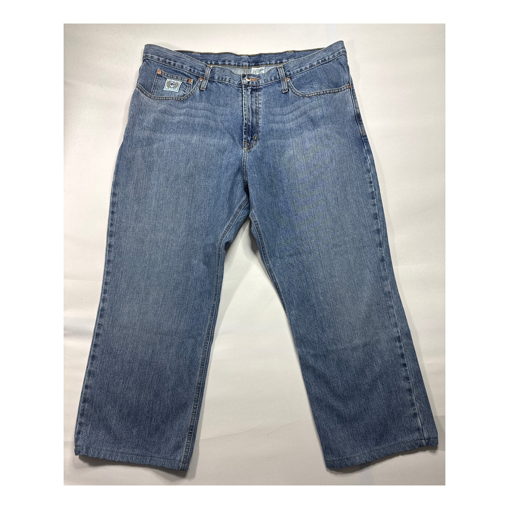 Cinch Men's Straight Leg Western Blue Jeans - Size 40x30 (40x27) HEMMED*